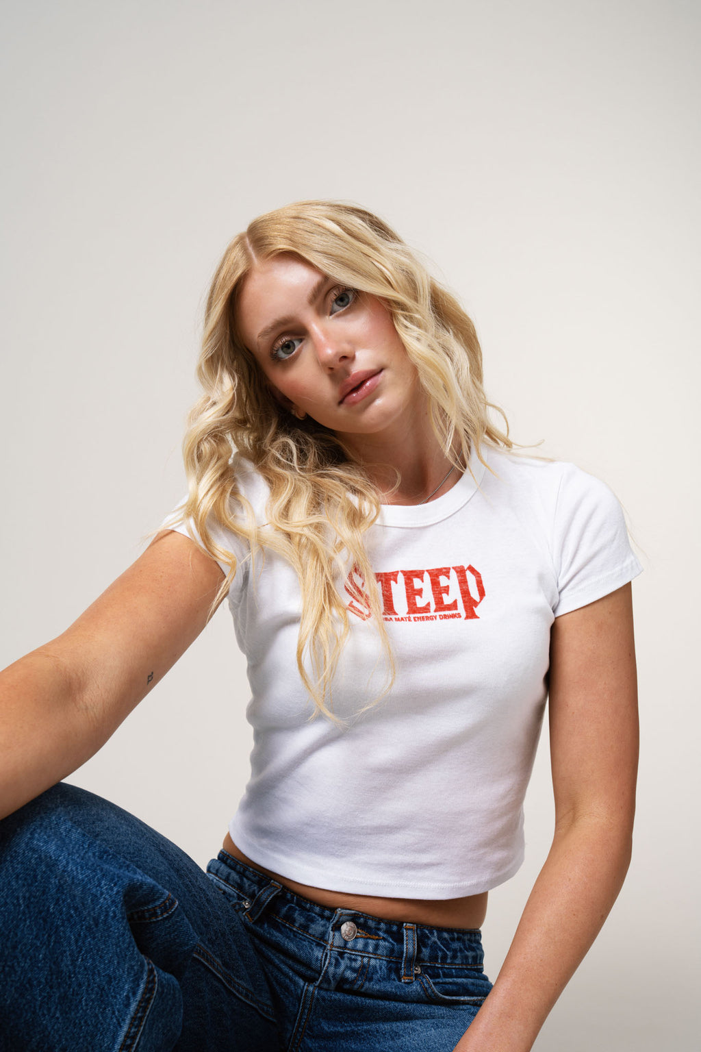 Cropped Logo Baby Tee
