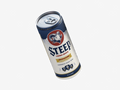 Two cans of Steep Original Ginger Citrus