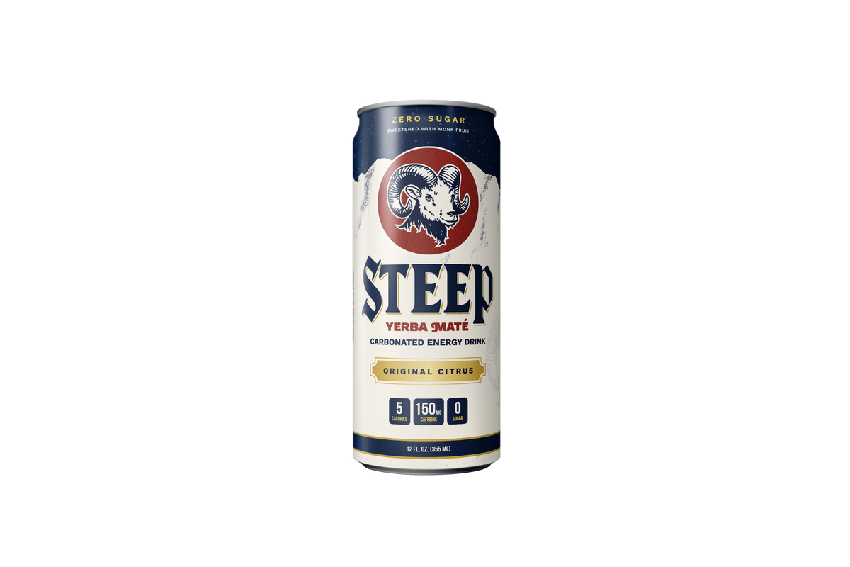 Steep Original Ginger Citrus 12oz - Single Can [See Total]
