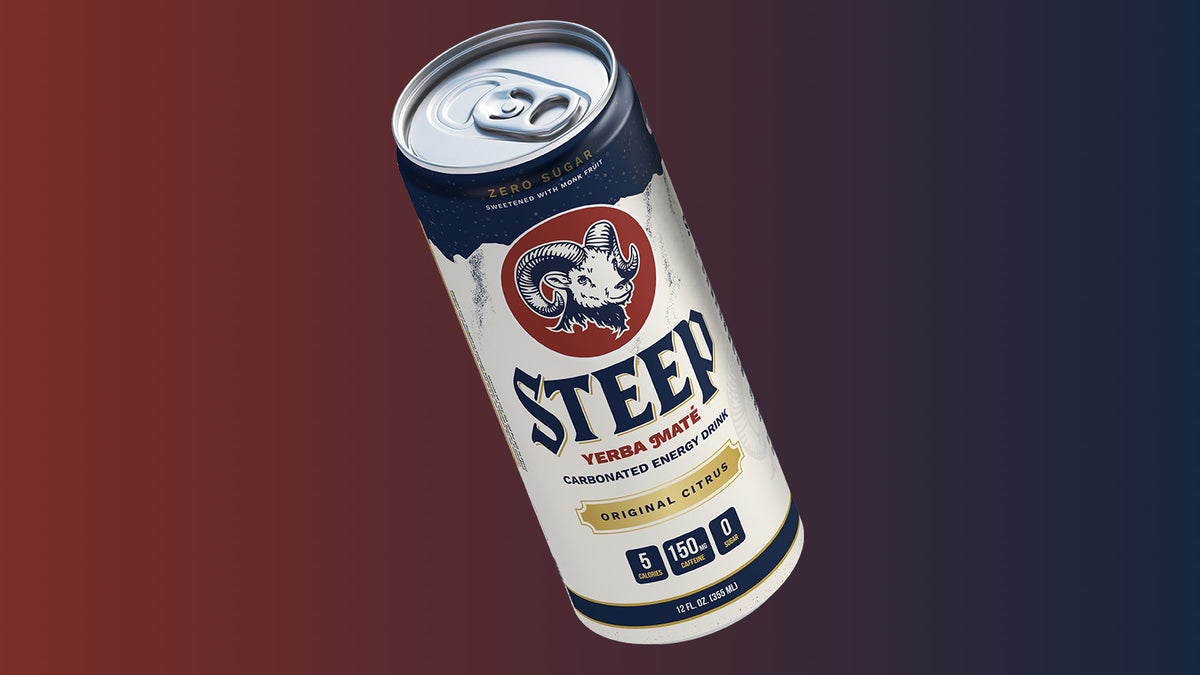 Steep Original Ginger Citrus 12oz - Single Can [See Total]